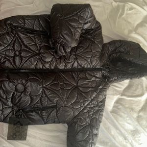 Louis Vuitton Flower Monogram Puffer Jacket